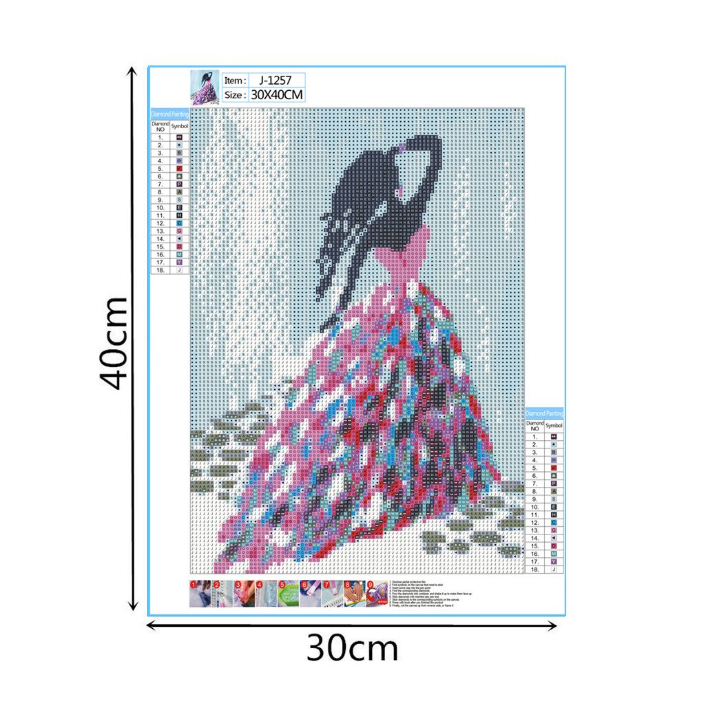 Fashion girl | Full Round Diamond Painting Kits