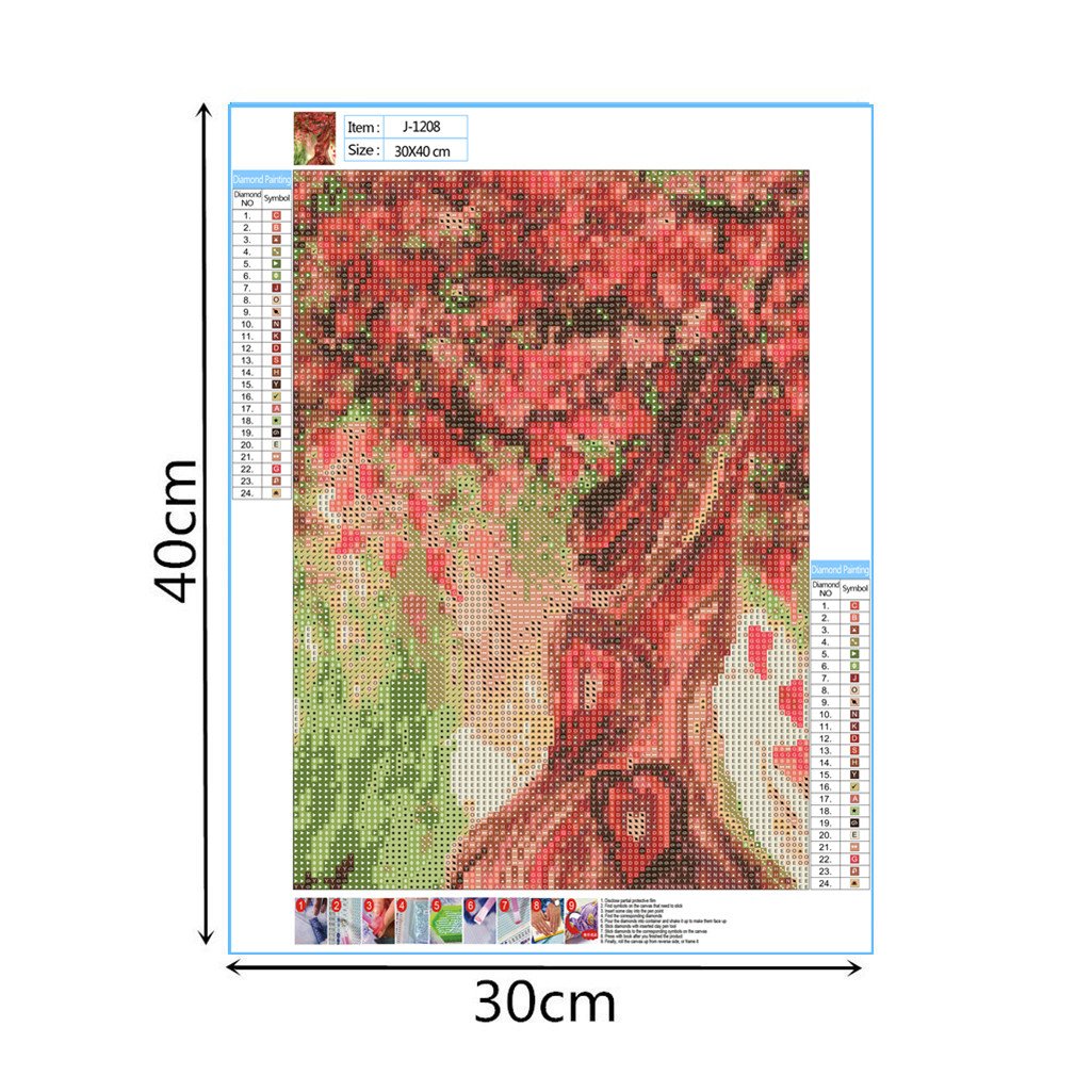 Tree Love | Full Round Diamond Painting Kits