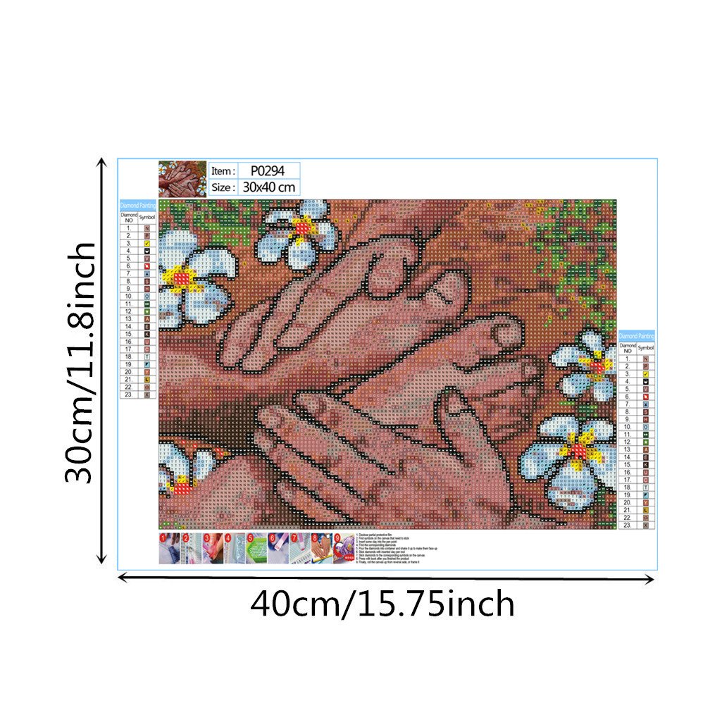 Hands and feet | Full Round Diamond Painting Kits