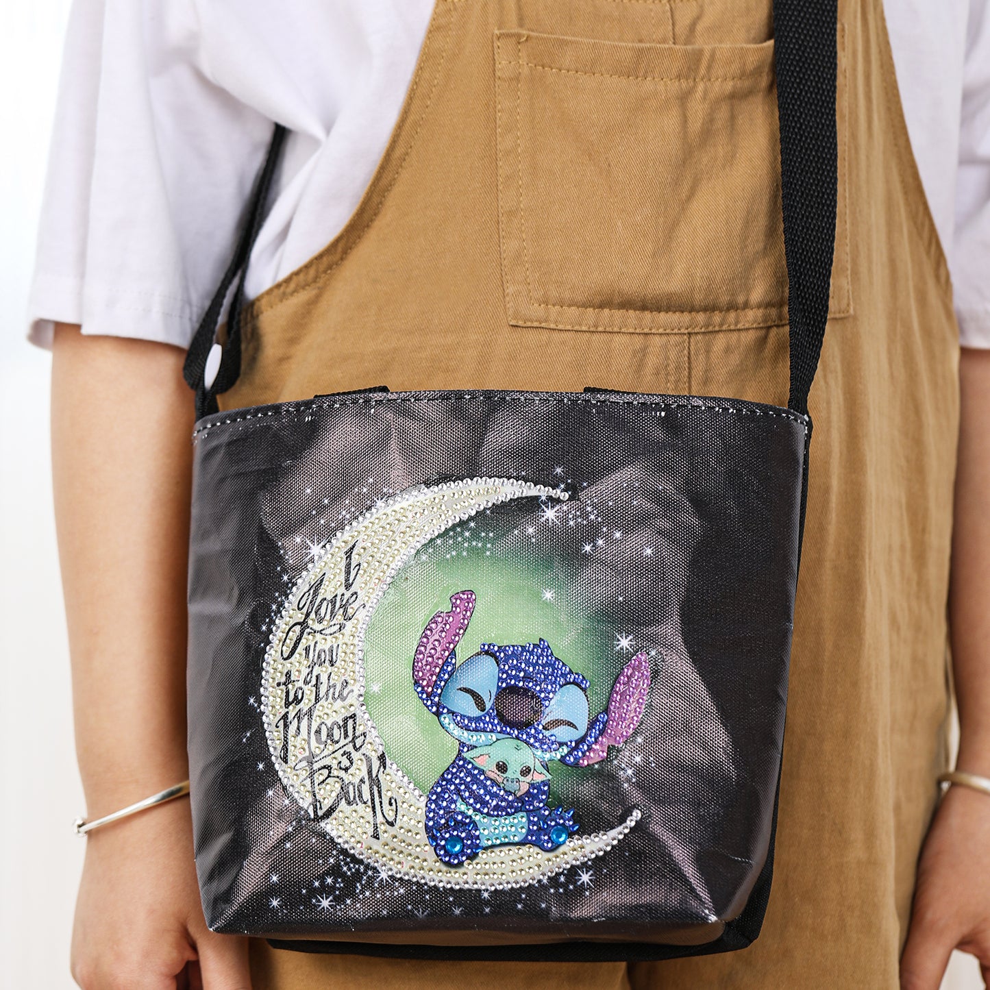 DIY special-shaped Diamond painting package Children's handbag | Stitch