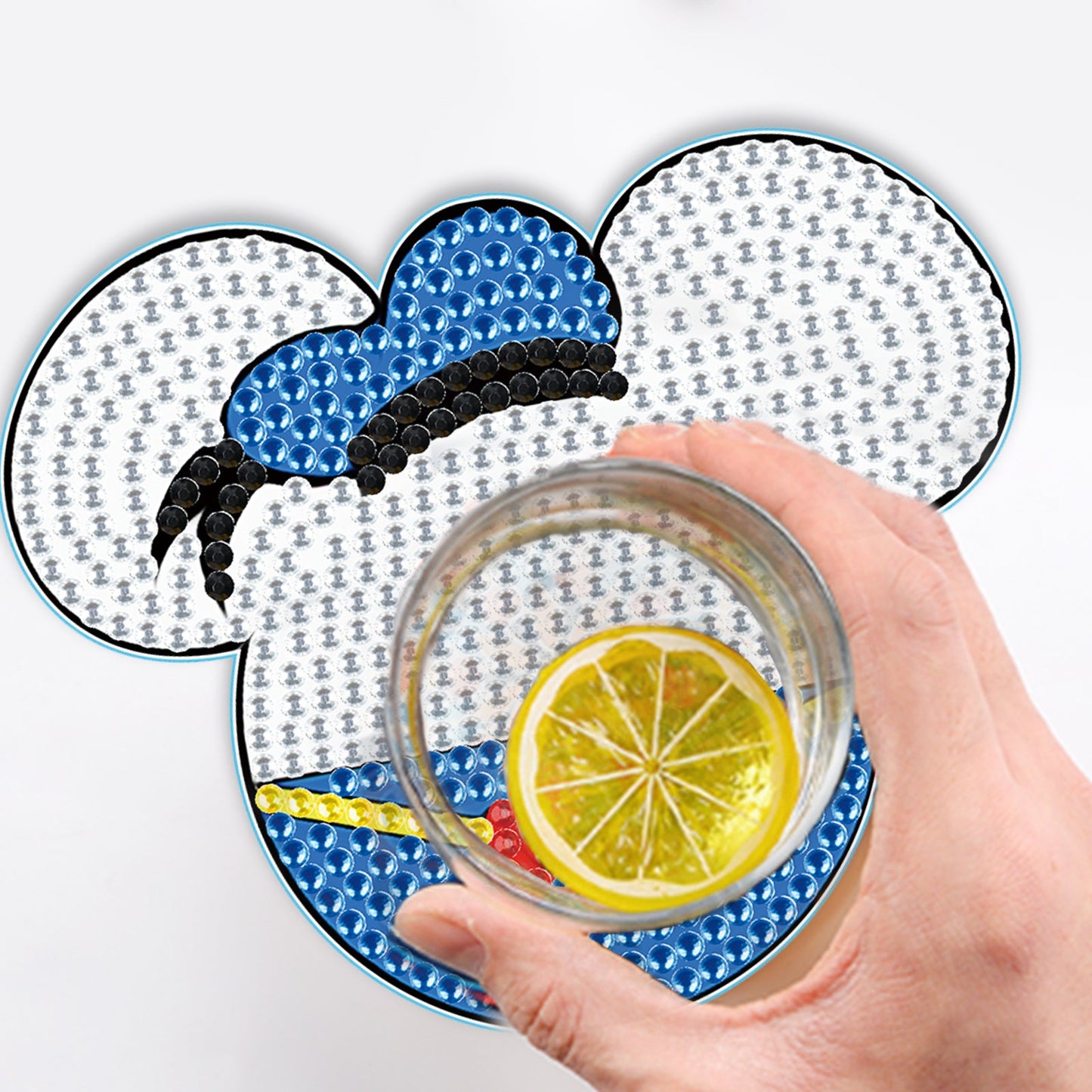 DIY Coaster Special Shaped Diamond Painting | Mickey