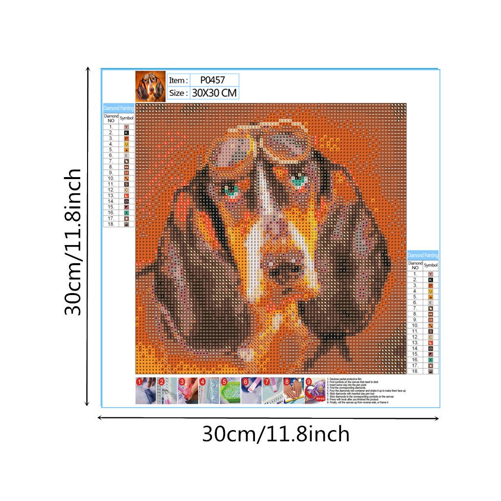 Dog | Full Round Diamond Painting Kits