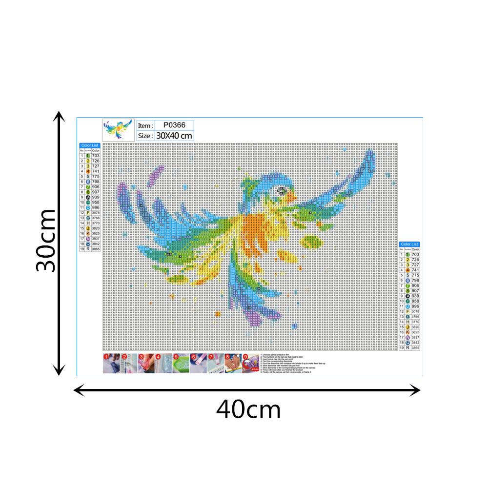 Bird | Full Round Diamond Painting Kits