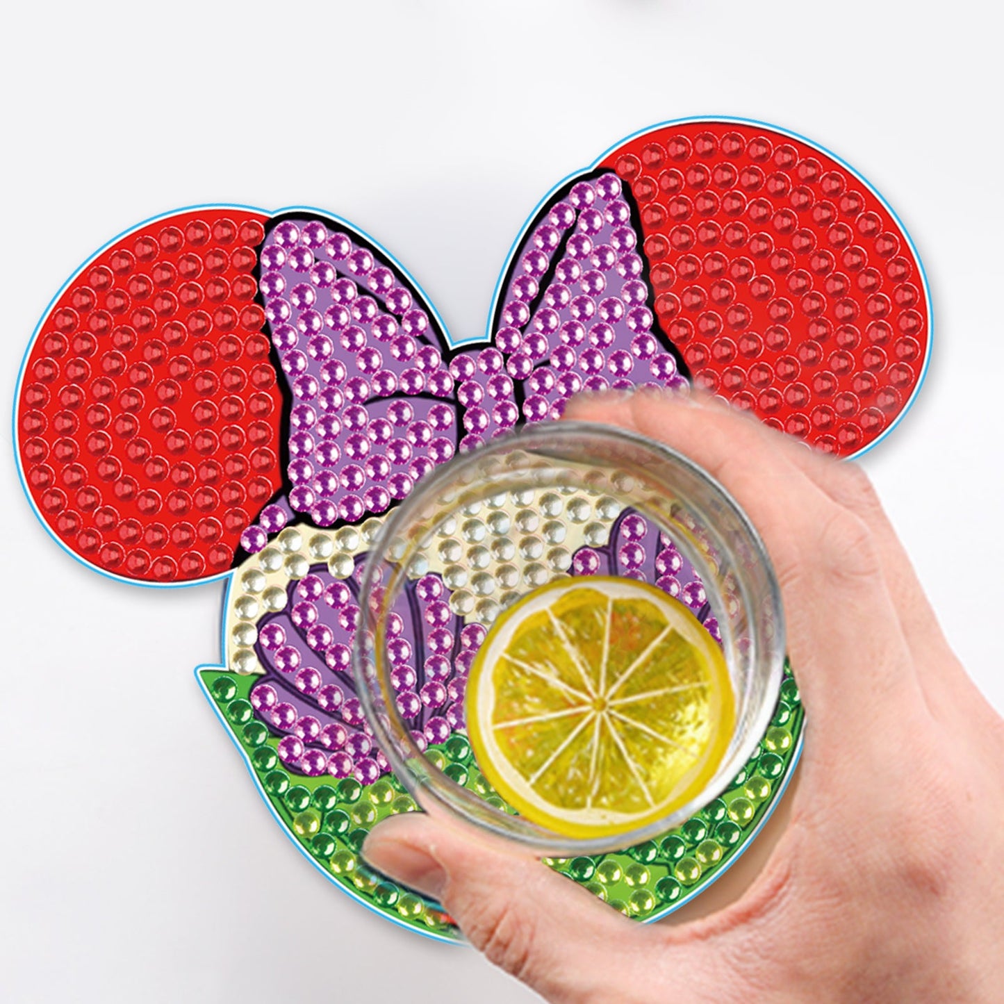 DIY Coaster Special Shaped Diamond Painting | Micky