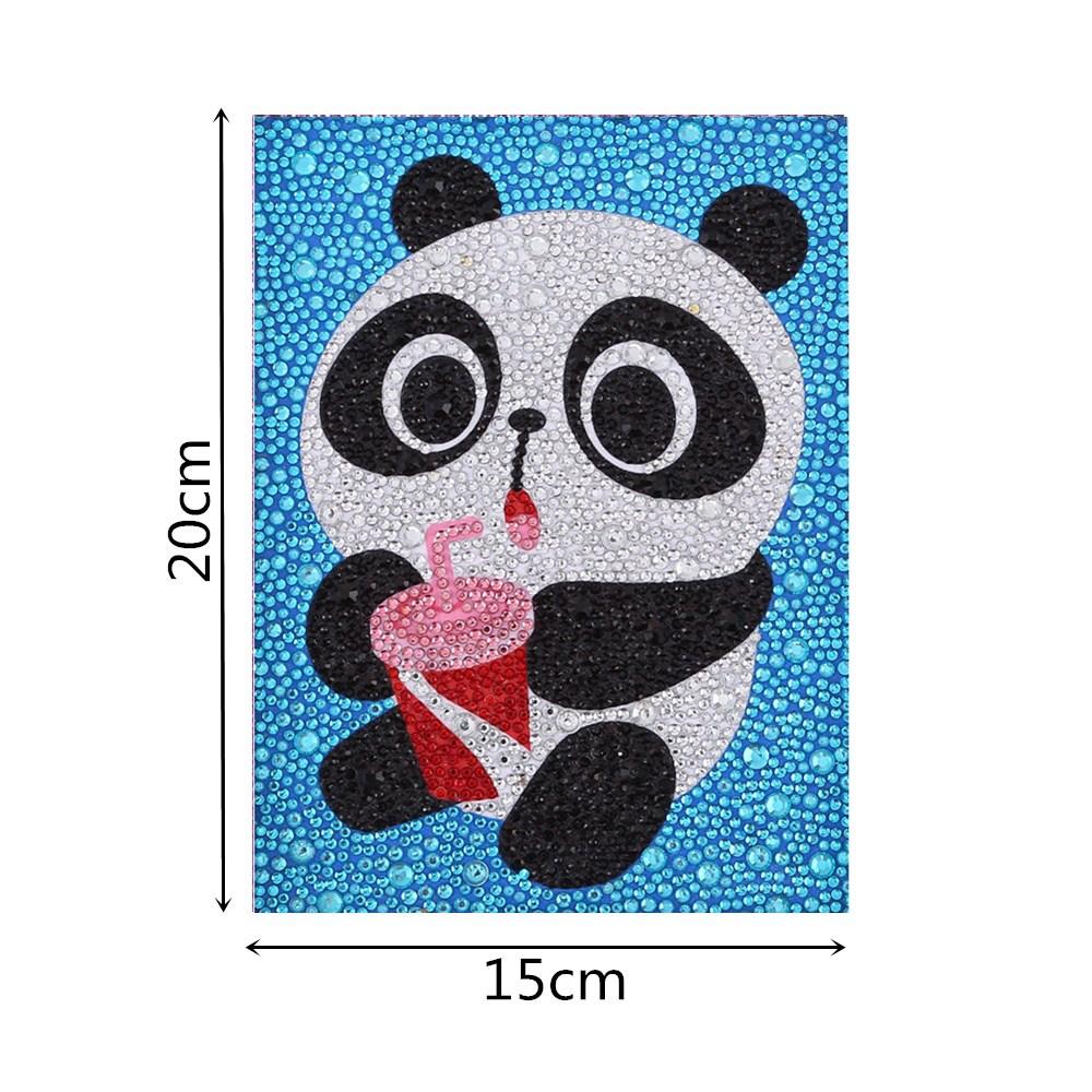 Children's Series-| Kitty panda | Crystal Rhinestone Diamond Painting Kits