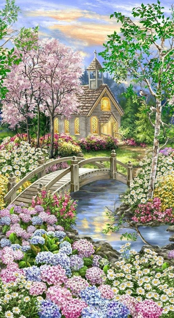 Diamond Painting Kits   | Garden Cottage