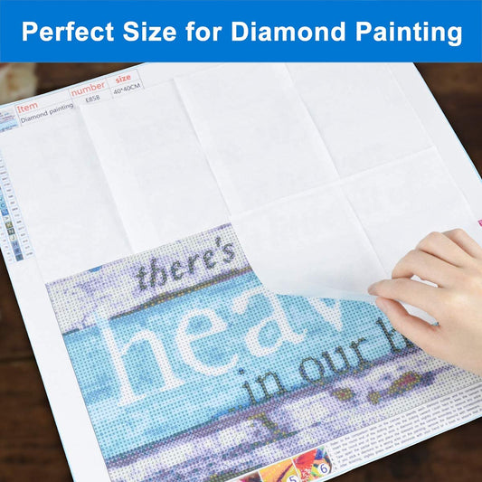 Papier anti-adhésif pour outils de peinture au diamant