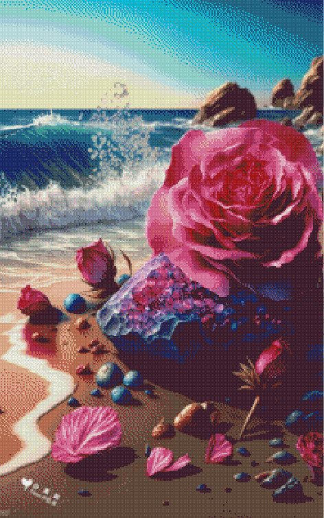 Full Round/Square Diamond Painting Kits | Romantic beach