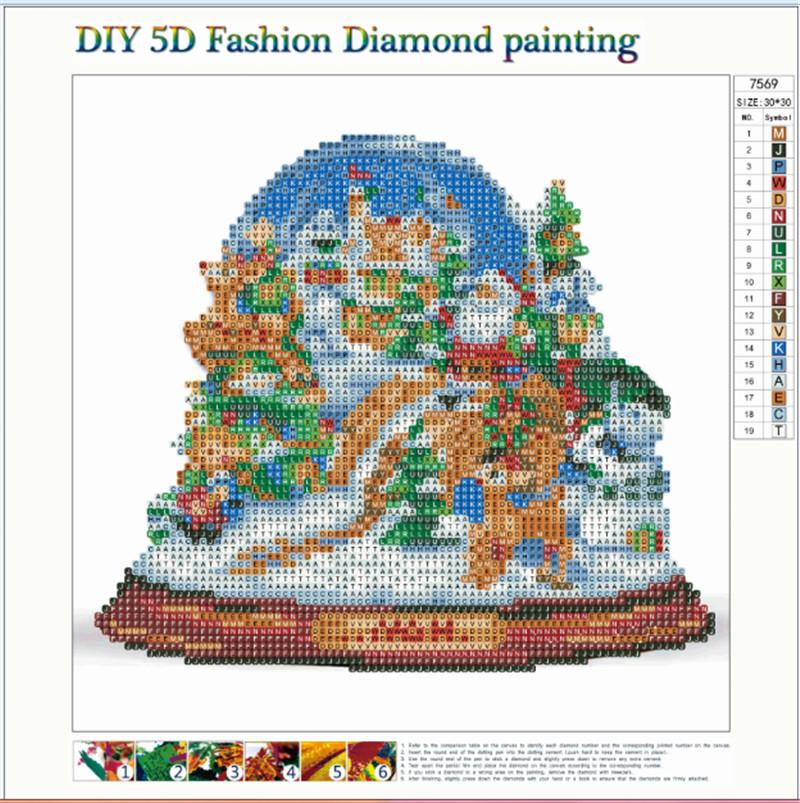 Santa Claus | Full Round Diamond Painting Kits