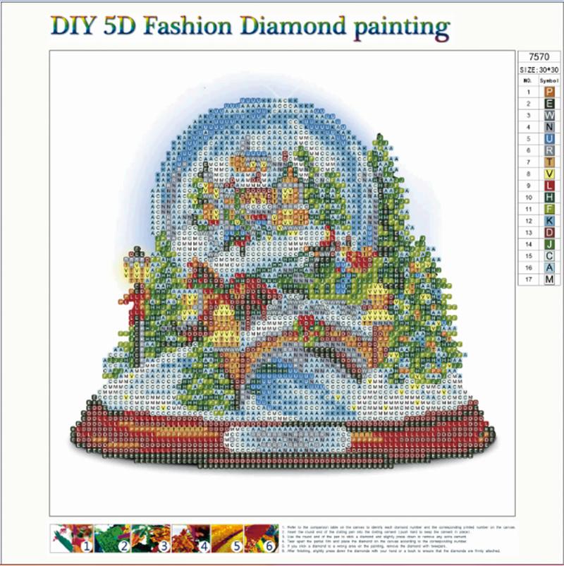 Santa Claus | Full Round Diamond Painting Kits