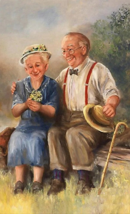 AB Diamond Painting   |  Grow Old Together