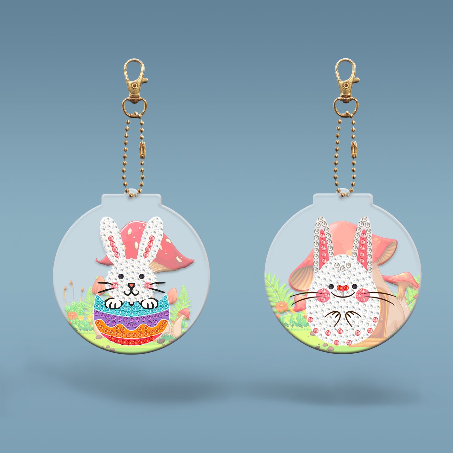 DIY keychain | Easter bunny | Two Piece Set