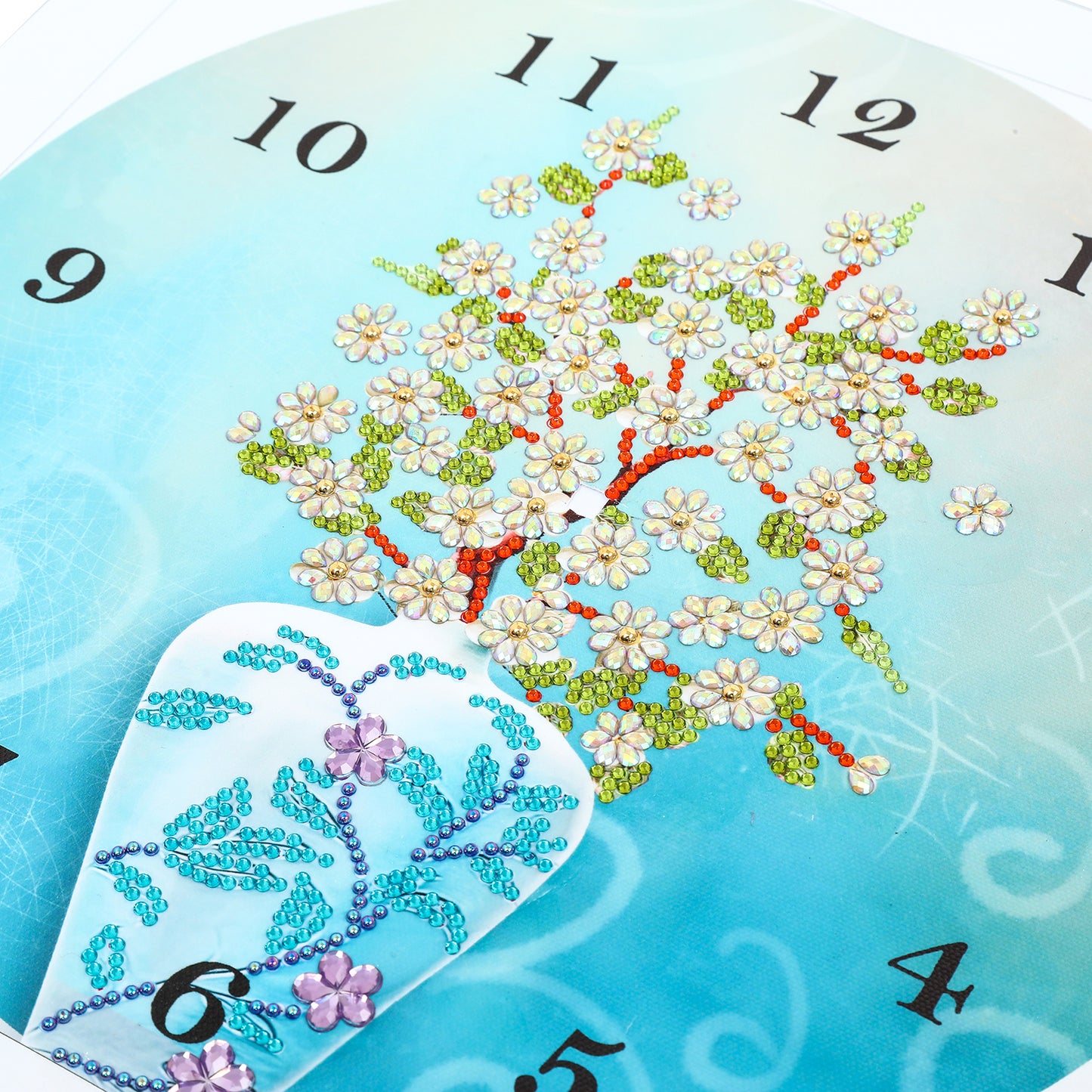 Flower Clock | Special Shaped Diamond Painting Kits