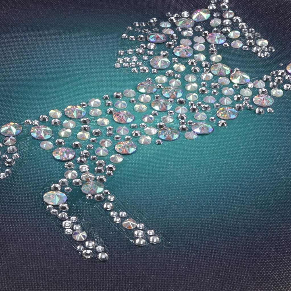 Cheval | Kits de peinture diamant strass cristal 