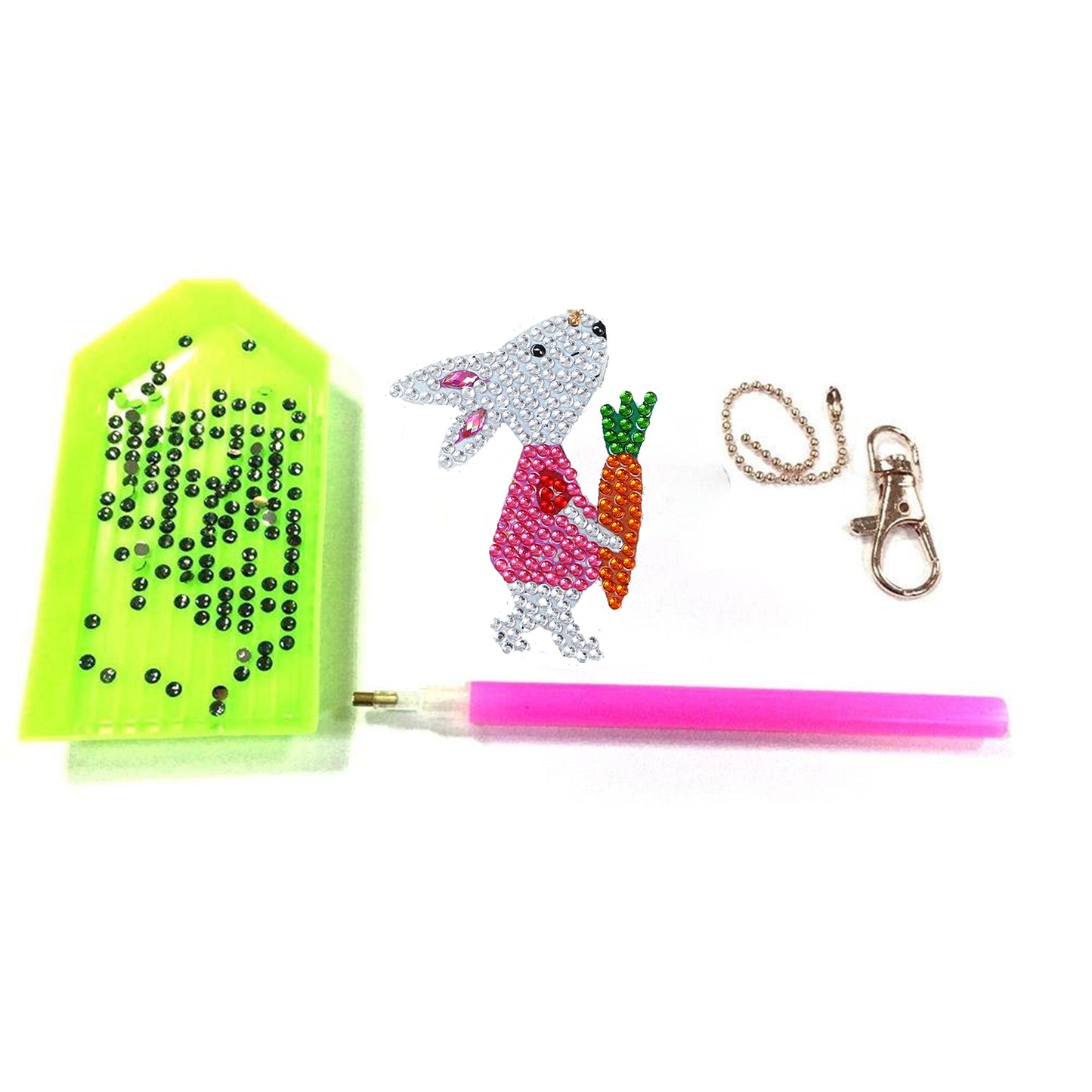 4pcs DIY Keychain | Rabbit