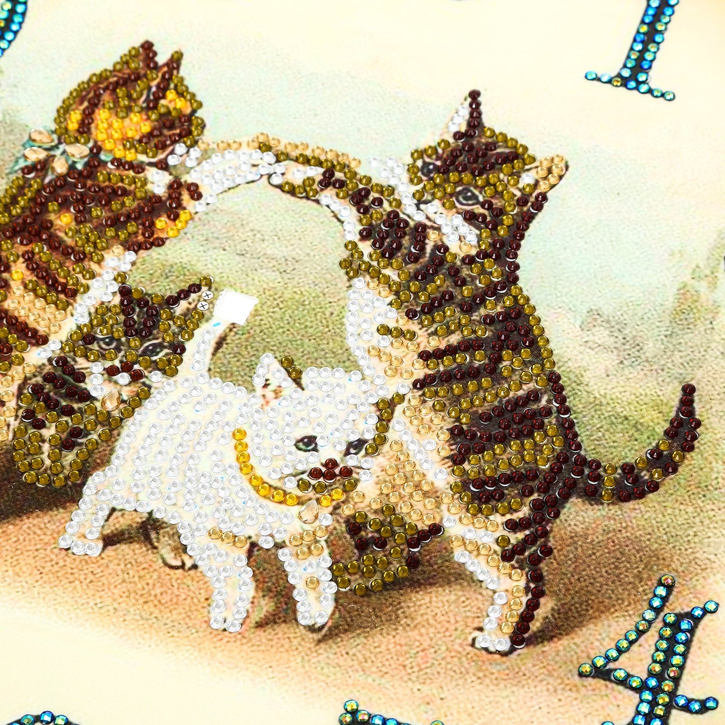 Cat Clock | Special Shaped Diamond Painting Kits