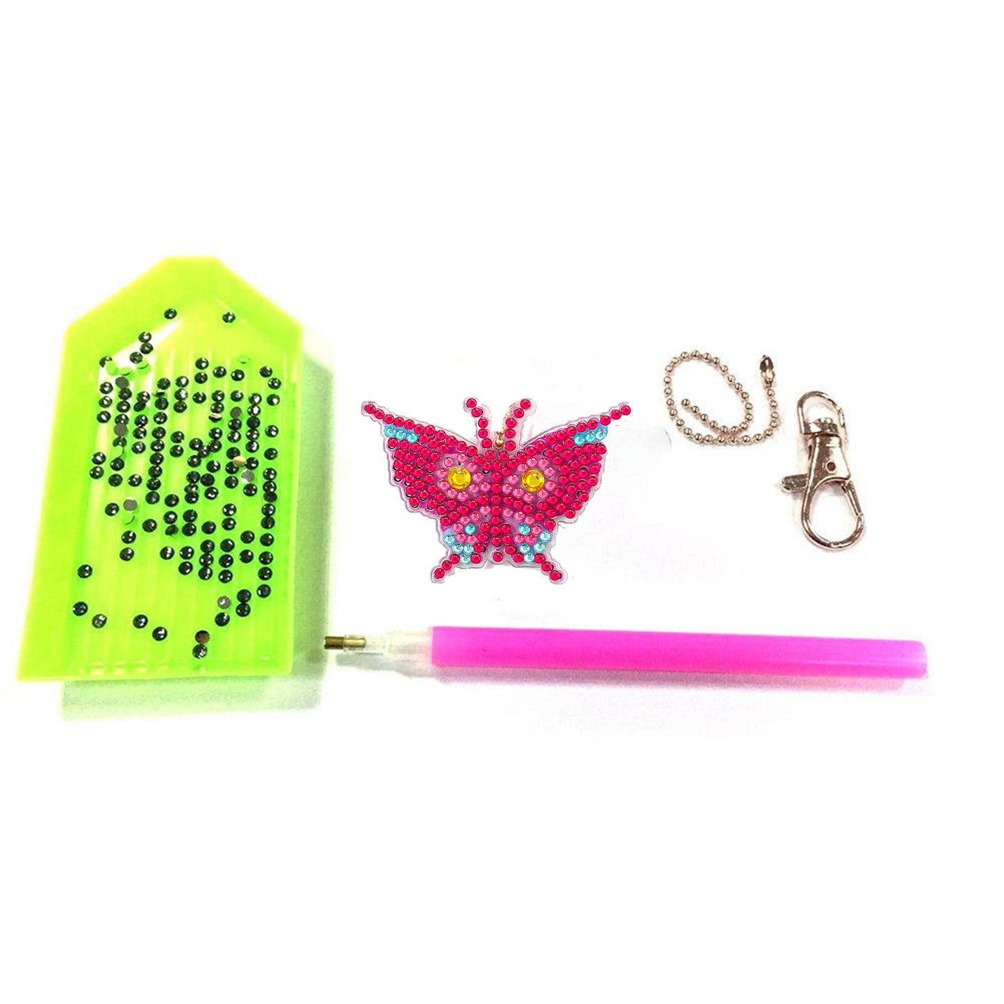 3pcs DIY Keychain | Butterfly