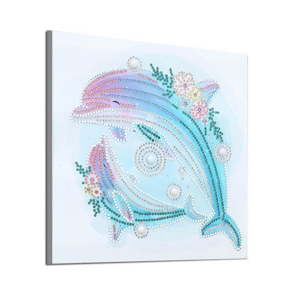 Dolphin | Luminous Diamond Painting Kits