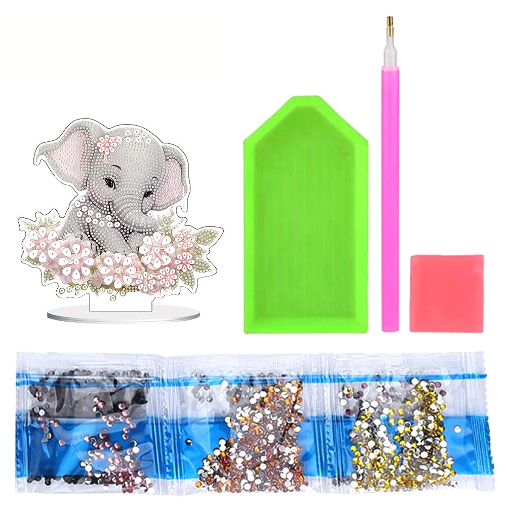 Diamond Painting Ornament | Elephant