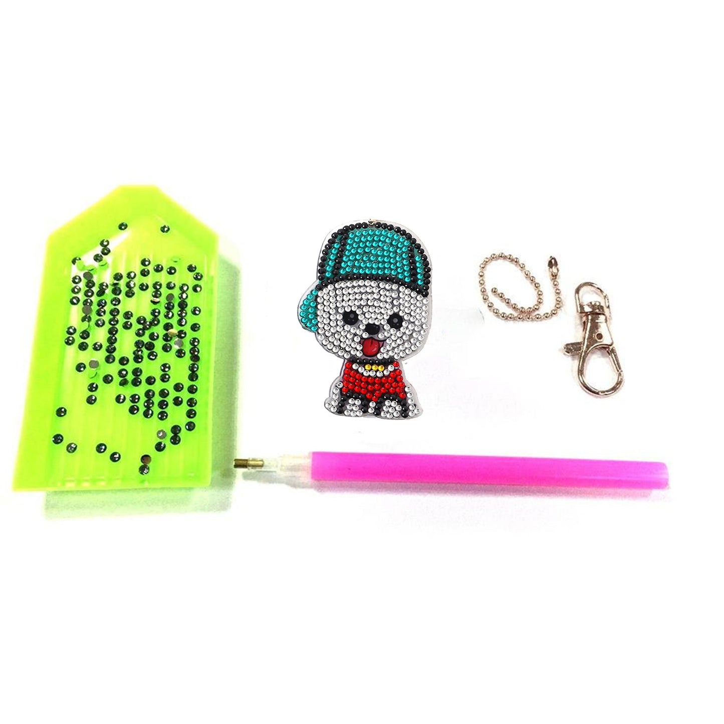 4pcs DIY Keychain | Dog