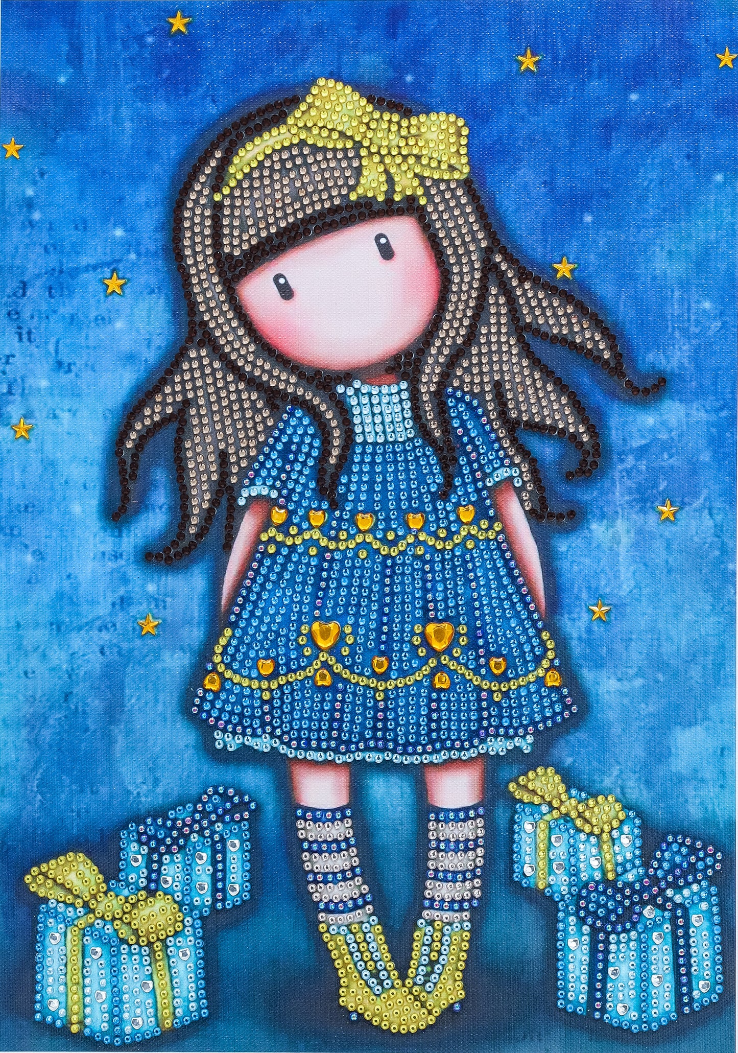 Gorjuss Girl | Special Shaped Diamond Painting Kits（30x40）