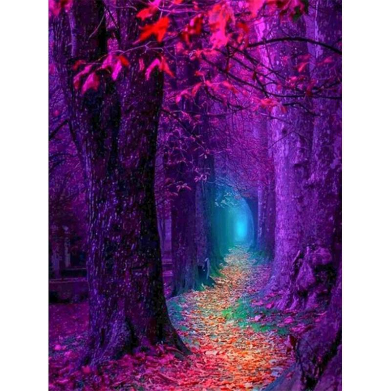 Magic forest  | Full Round Diamond Painting Kits