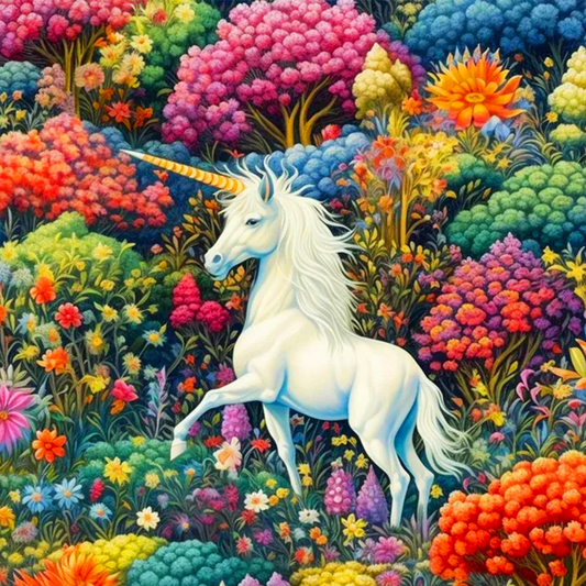 AB Diamond Painting    | Colorful  Unicorn