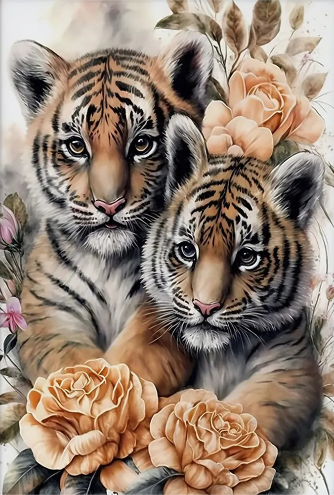 AB Diamond Painting  |  Tiger