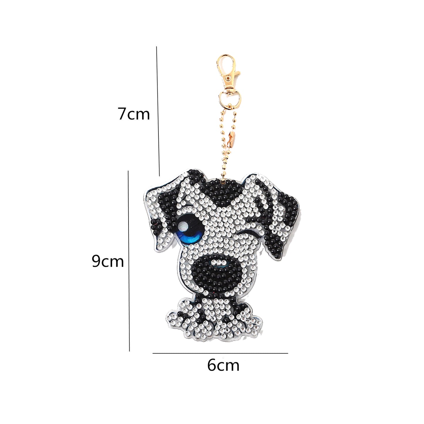 4pcs DIY Keychain | Dog