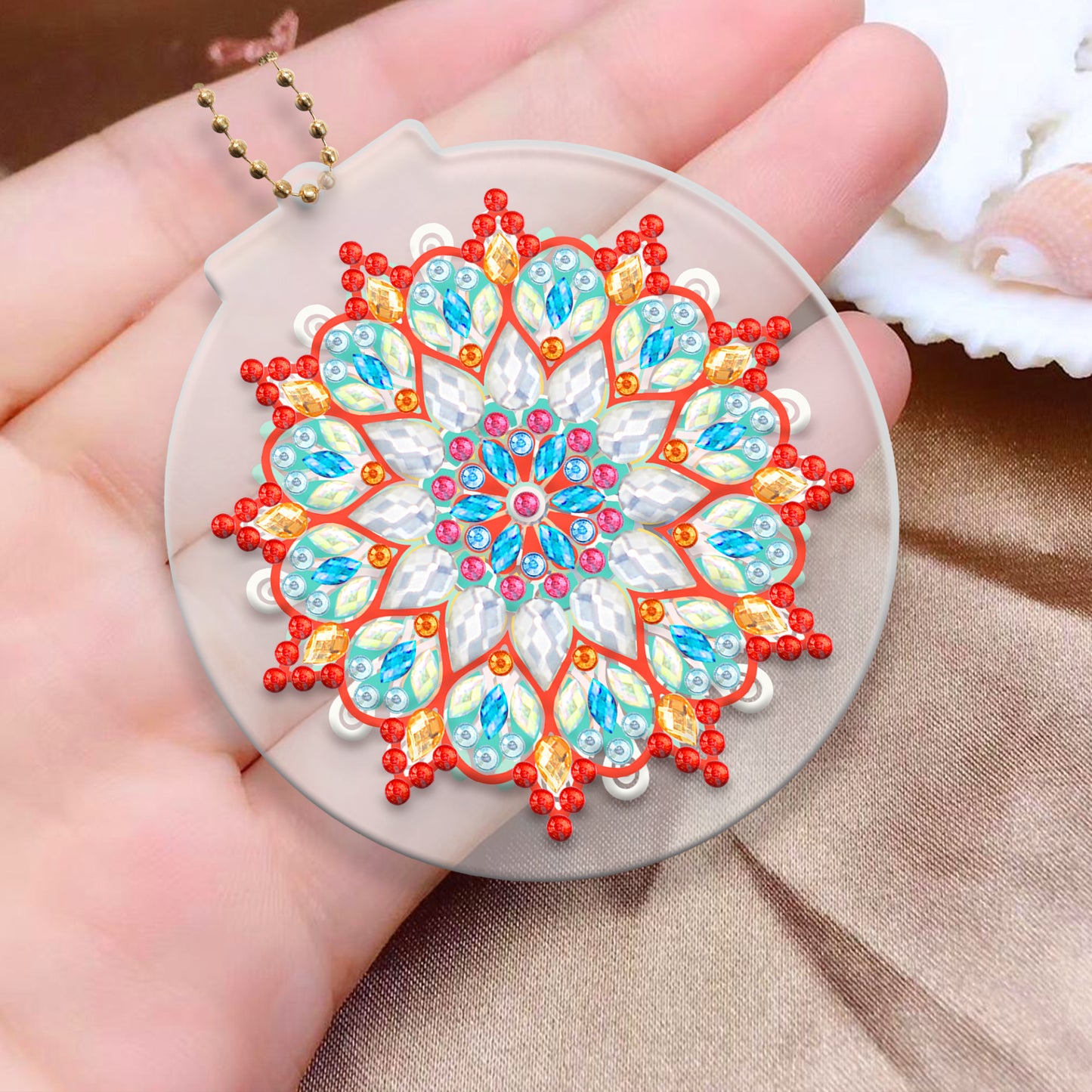 DIY keychain | Mandala | Two Piece Set