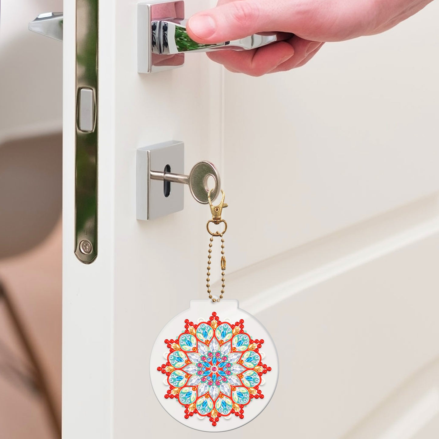 DIY keychain | Mandala | Two Piece Set