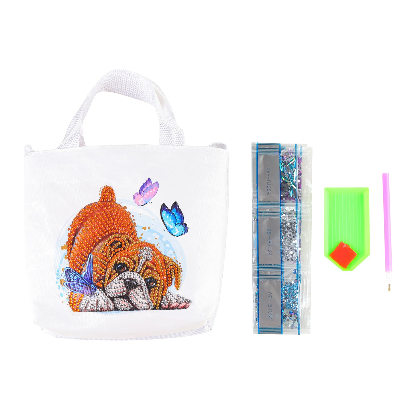 DIY special-shaped Diamond painting package Children's handbag | Dog