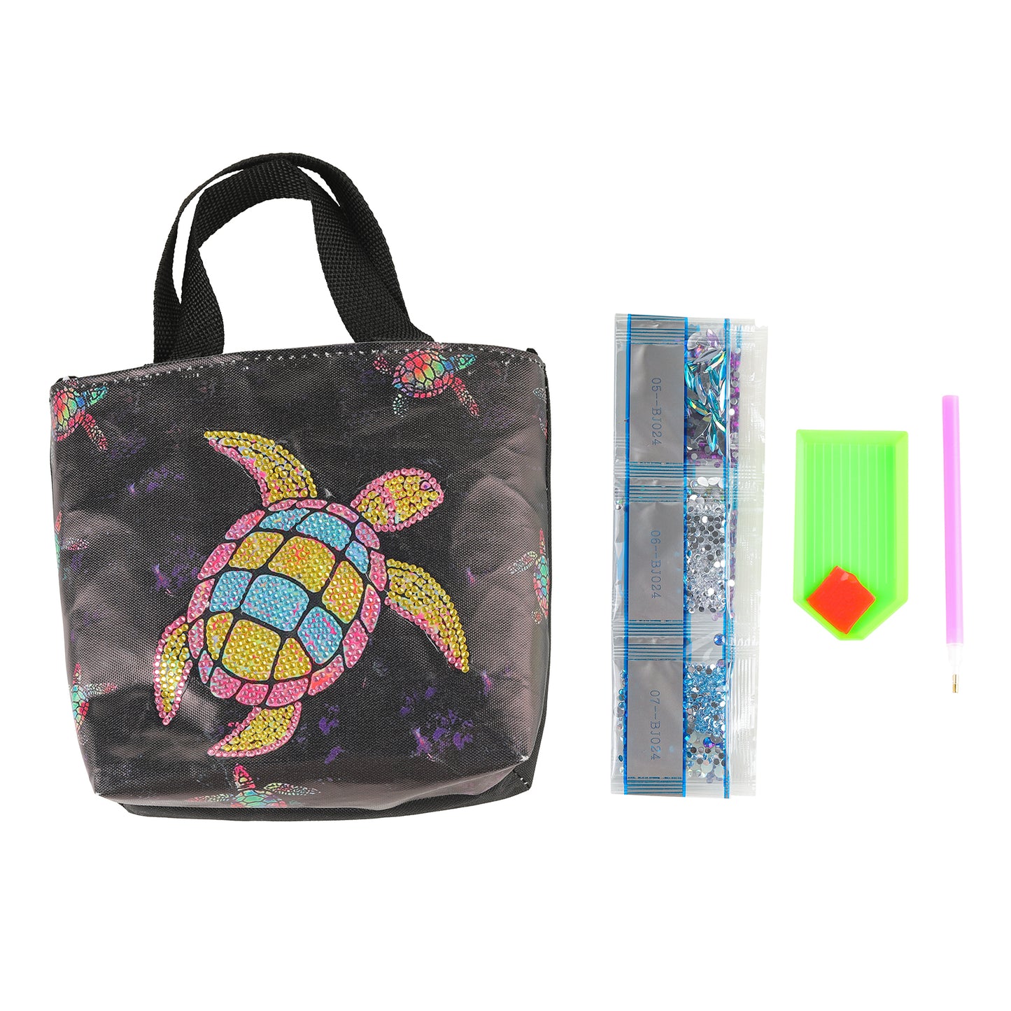 DIY special-shaped Diamond painting package Children's handbag | Turtle