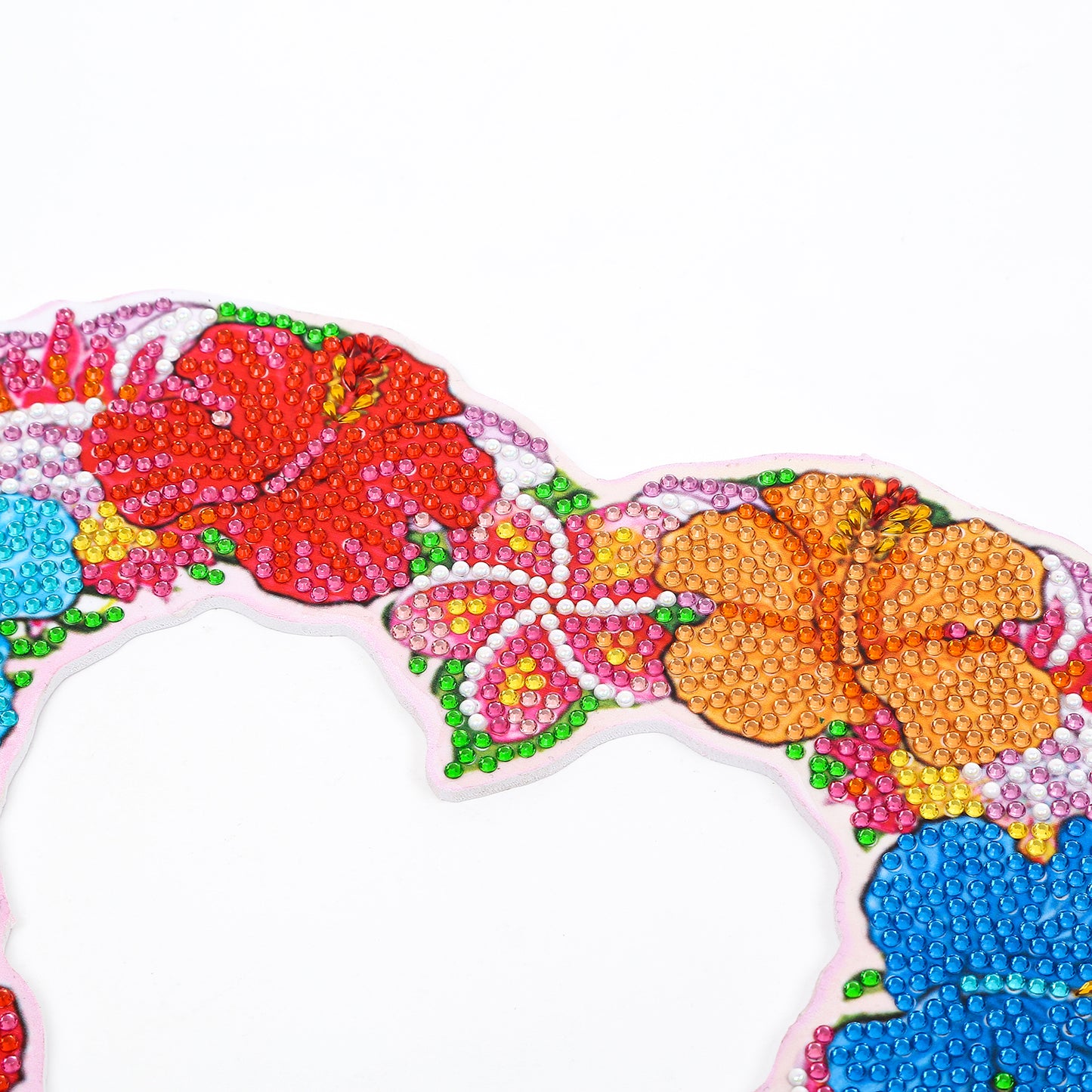 DIY Diamond Painting Wreath - Heart