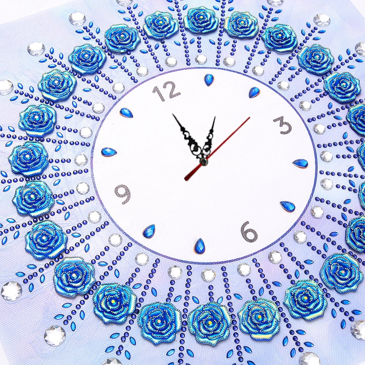 Rose Clock | Special Shaped Diamond Painting Kits