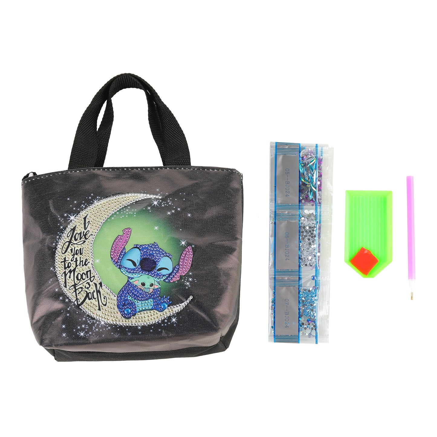 DIY special-shaped Diamond painting package Children's handbag | Stitch