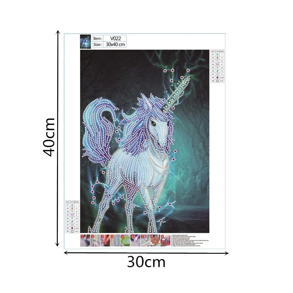 Unicorn | Special Shaped | Crystal Rhinestone Diamond Painting Kits