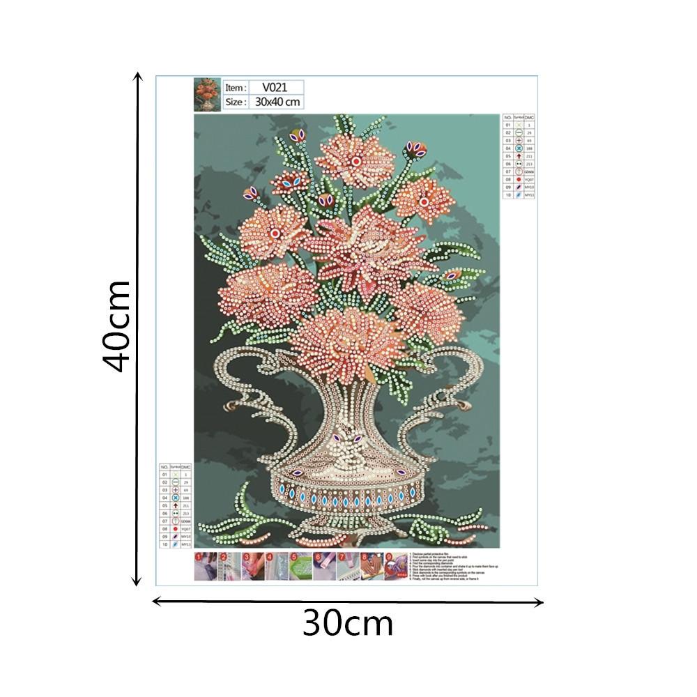 Vase | Special Shaped | Crystal Rhinestone Diamond Painting Kits