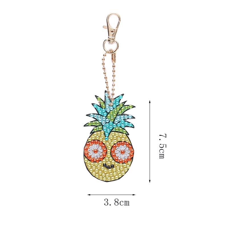 DIY Fruit Keychain 5-Piece Set-Diamond Painting Set