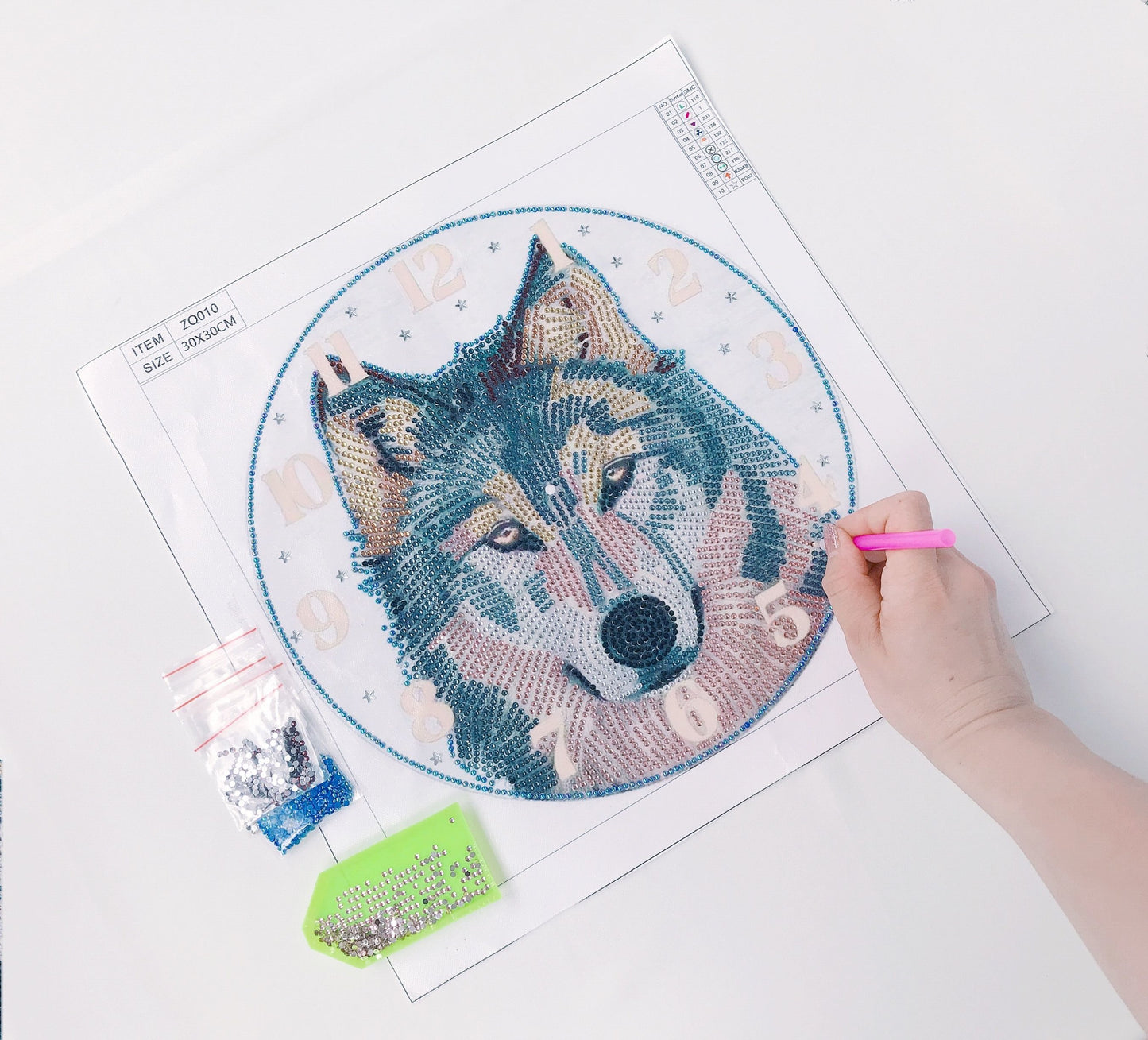 Wolf | Special Shaped Diamond Painting Kits