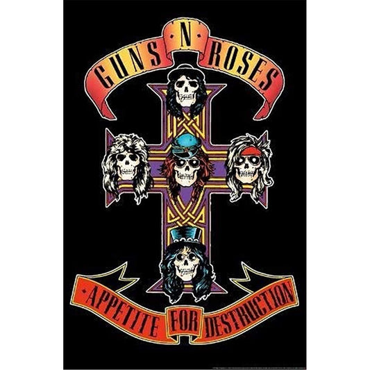 Guns N' Roses | Full Round/Square Diamond Painting Kits