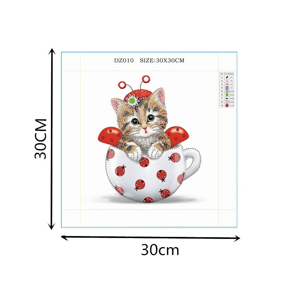 Cat | Special Shaped Diamond Painting Kits