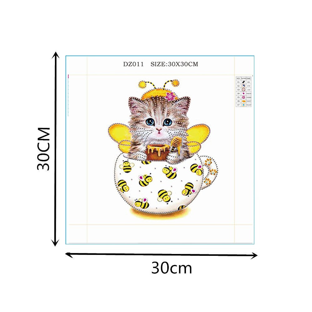 Cat | Special Shaped Diamond Painting Kits