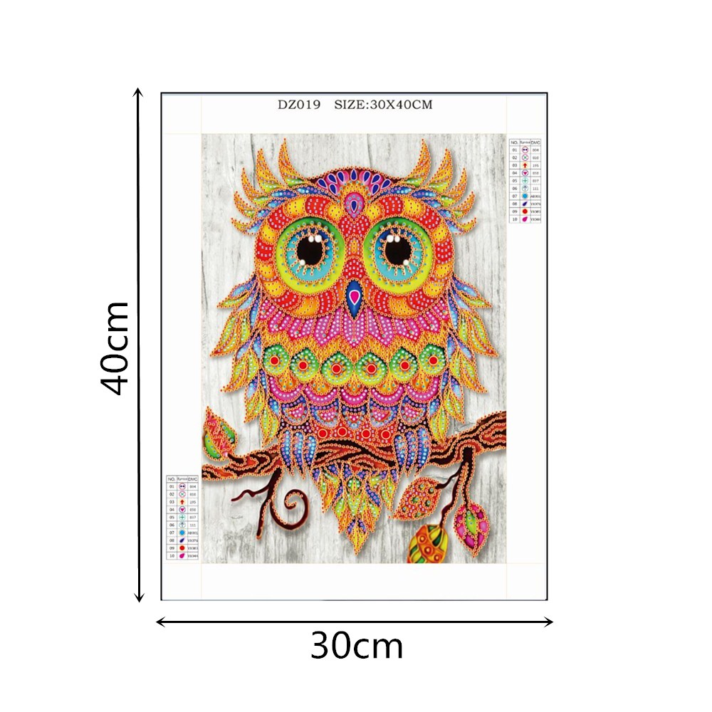 Owl | Special Shaped Diamond Painting Kits