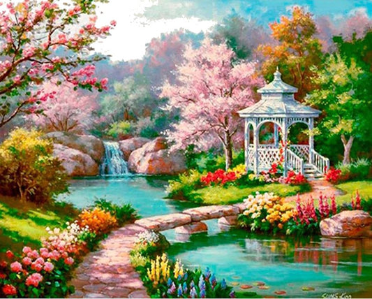 landscape  | 5D Full Round Diamond Painting Kits