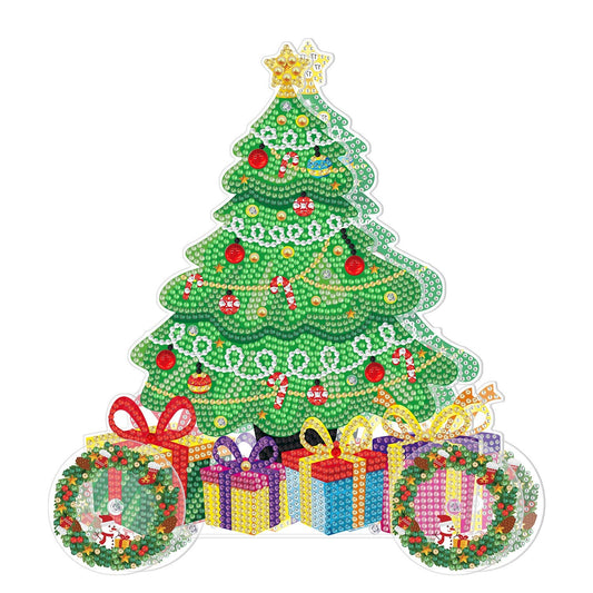 Christmas | Diamond Painting Driving Toy Car | Led Light Pad Decoration