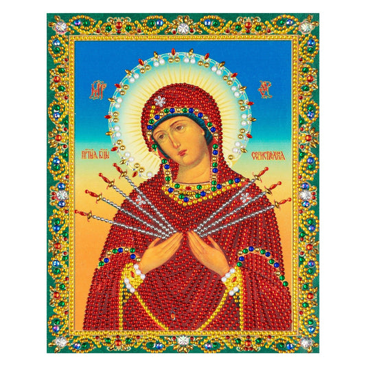 30 x 25CM | Special-shaped Drill Diamond Painting | Religious series