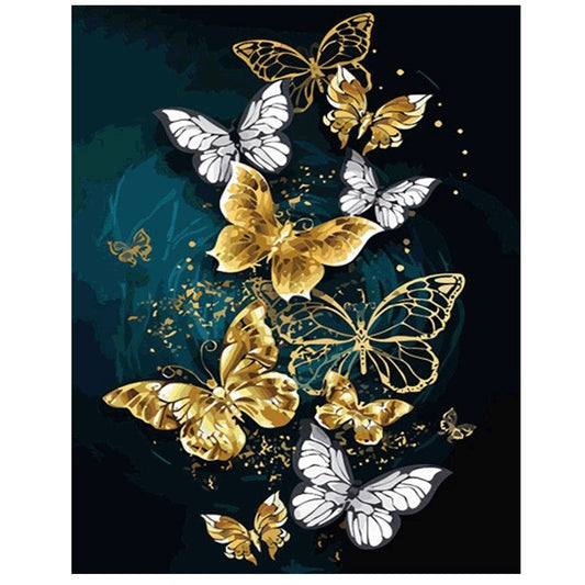 Butterfly series | Full Round Diamond Painting Kits (30 x 40)