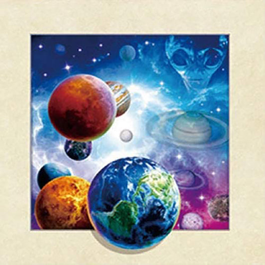 Univers | Kits complets de peinture au diamant rond (30x30)