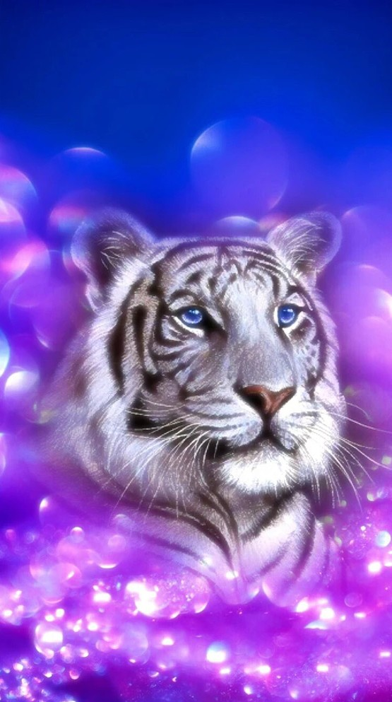 Tiger | Vollständige runde Diamond Painting Kits | 40*80cm